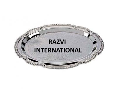 OVAL TRAY
Item Code: SR 2792
Finish: Silver
Material: Brass
Keywords: OVAL TRAY
