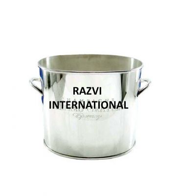 WINE COOLER
Item Code: SR 2796
Finish: Silver
Material: Brass
Keywords: WINE COOLER