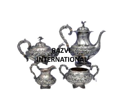 TEA POTS
Item Code: SR 3181
Finish: Silver
Material: Brass
Keywords: TEA POTS