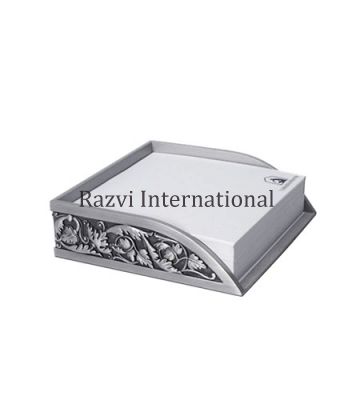 EMBOSSED PAPER HOLDER
Item Code: SR 37
Finish: Pewter
Material: Brass
Keywords: EMBOSSED PAPER HOLDER