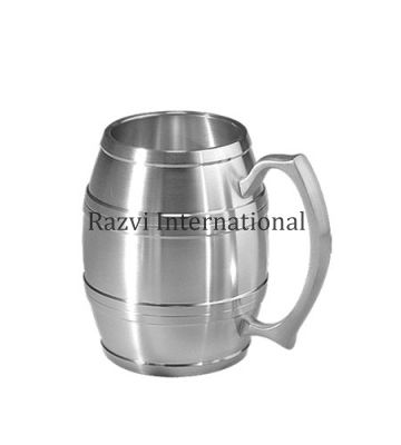 BRASS MUG
Item Code: SR 44-2
Finish: Pewter
Material: Brass
Keywords: BRASS MUG