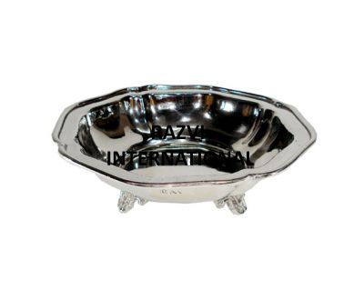 HEXAGONAL BOWL
Item Code: SR 591
Finish: Silver
Material: Brass
Keywords: HEXAGONAL BOWL