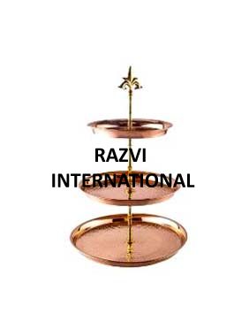 COPPER CAKE STAND
Item Code: SR 2811
Finish: Copper
Material: Aluminium
Keywords: COPPER CAKE STAND