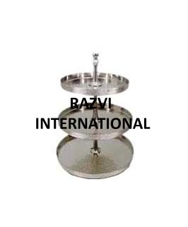 ALUMINIUM CAKE STAND
Item Code: SR 2828
Finish: Polished
Material: Aluminium
Keywords: ALUMINIUM CAKE STAND