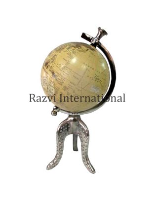 TABLE GLOBE
Item Code: A 601
Finish: Nickel
Material: Aluminium & Plastic
Keywords: TABLE GLOBE