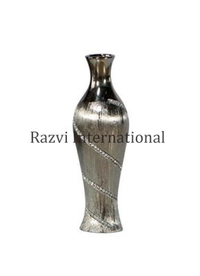 DESIGNER VASE
Item Code: A 891
Finish: Nickel
Material: Aluminium
Keywords: DESIGNER VASE