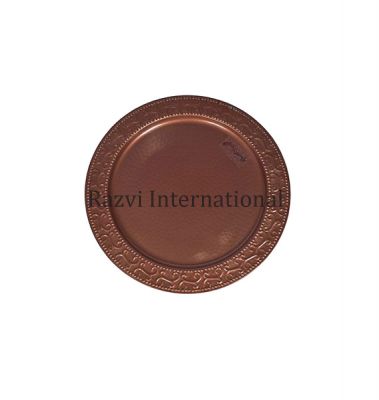 PLATE
Item Code: SR 117
Finish: Copper Antique
Material: Aluminium
Keywords: PLATE