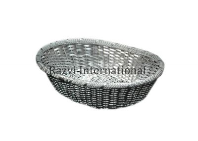 OVAL BASKET
Item Code: SR 1307
Finish: Polished
Material: Aluminium
Keywords: OVAL BASKET