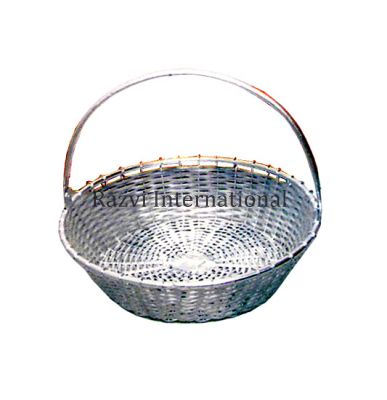 ROUND BASKET
Item Code: SR 1309
Finish: Polished
Material: Aluminium
Keywords: ROUND BASKET