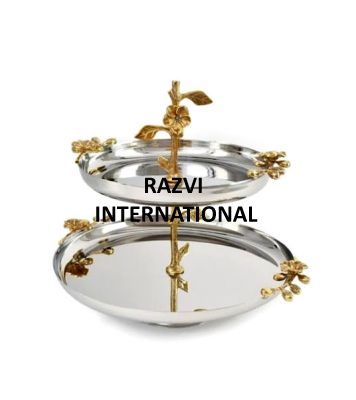 CAKE STAND
Item Code: SR 2899
Finish: Polished
Material: Steel & Brass
Keywords: CAKE STAND