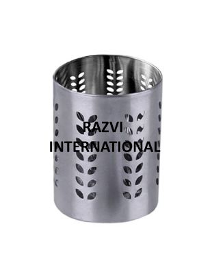 CUTLERY HOLDER
Item Code: SR 357
Finish: Polished
Material: Steel
Keywords: CUTLERY /SPOON HOLDER