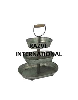 SMALL CAKE STAND
Item Code: RP 1666-A
Finish: Zinc Antique
Material: Iron
Keywords: SMALL CAKE STAND