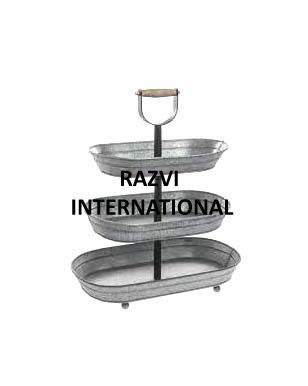 LARGE CAKE STAND
Item Code: RP 1666-B
Finish: Zinc Antique
Material: Iron
Keywords: LARGE CAKE STAND