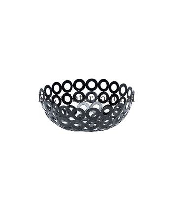 IRONWARE INDIA / BASKET
Item Code: RP 266
Finish: Black Powder Coating
Material: Iron
Keywords: IRONWARE INDIA / BASKET