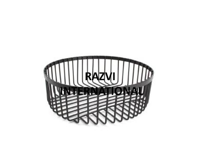 WIRE BASKET
Item Code: RP 1675
Finish: Black Powder Coating
Material: Iron
Keywords: WIRE BASKET