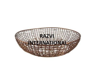 ANTIQUE BASKET
Item Code: RP 1676
Finish: Brass Antique
Material: Iron

Keywords: ANTIQUE BASKET
