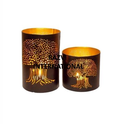 GOLD VOTIVE
Item Code: RP 1015
Finish: Black & Gold
Material: Iron
Keywords: GOLD VOTIVE