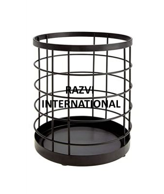 CUTLERY HOLDER
Item Code: RP 1289
Finish: Black Powder Coat
Material: Iron
Keywords: CUTLERY / SPOON HOLDER