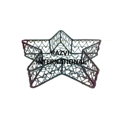STAR BASKET
Item Code: RP 1310
Finish: Black Powder Coat
Material: Iron
Keywords: BASKET