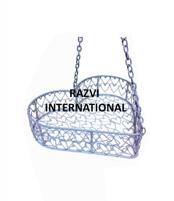 HEART BASKET
Item Code: RP 1321
Finish: Powder Coat
Material: Iron
Keywords: BASKET