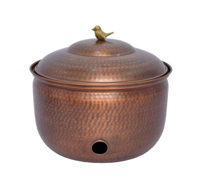 COPPER HOSE POT
Item Code: RP 1568
Finish: Copper Antique
Material: Iron
Keywords: COPPER HOSE POT