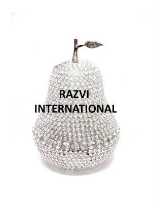 PEAR CANDLE HOLDER
Item Code: RP 923
Finish: Nickel
Material: Iron & Crystal
Keywords: PEAR CANDLE HOLDER