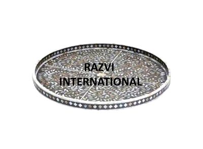ROUND TRAY
Item Code: SR 3224
Finish: Black Enamel & Mop
Material: Wood
Keywords: TRAY