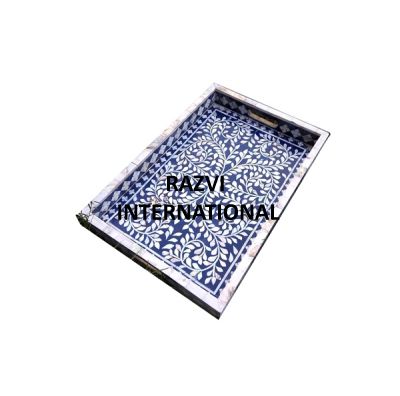 TRAY
Item Code: SR 3228
Finish: Blue Enamel & Mop
Material: Wood
Keywords: TRAY