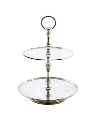 CAKE STAND
Item Code: SR 4047
Finish: Nickel
Material: Steel & Brass 
Keywords: CAKE STAND
