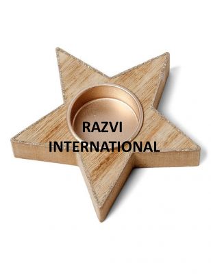 STAR T LIGHT HOLDER 
Item Code: RF 269
Finish: Antique
Material: Wood
Keywords: STAR T LIGHT HOLDER