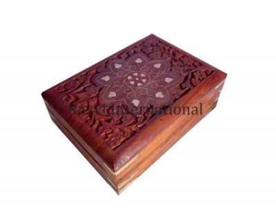 ENGRAVED WOODEN BOX
Item Code: RF 405
Finish: Polished
Material: Wood
Keywords: ENGRAVED WOODEN BOX
