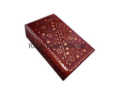 WOODEN BOX
Item Code: RF 410
Finish: Polished 
Material: Wood
Keywords: WOODEN BOX