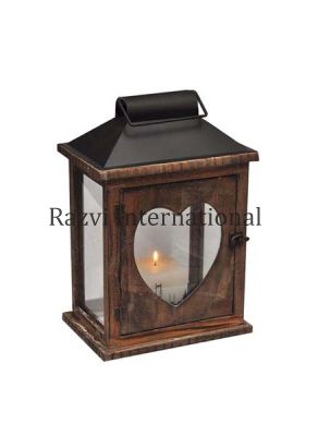 WOODEN LANTERN
Item Code: RF 411
Finish: Polished & Antique
Material: Wood/Iron & Glass
Keywords: WOODEN LANTERN
