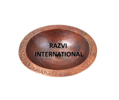 OVAL SINK
Item Code: RH 505
Finish: Antique
Material: Copper
Keywords: SINK/WASH BASIN