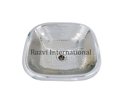 SQUARE SINK
Item Code: RH 517
Finish: Nickel
Material: Brass
Keywords: SQUARE SINK